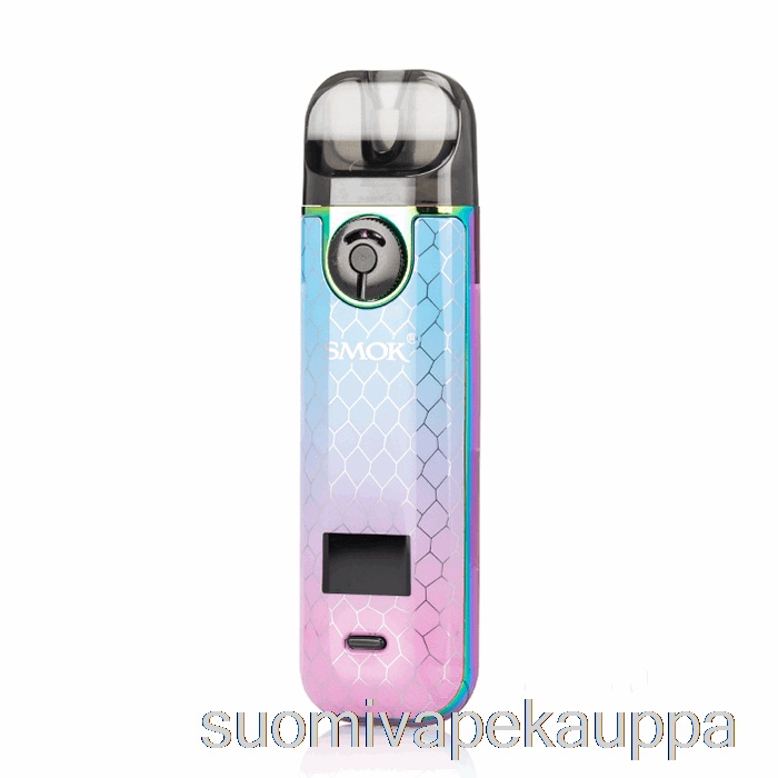 Vape Nesteet Smok Novo 4 25w Pod Setti Syaani Pinkki Kobra